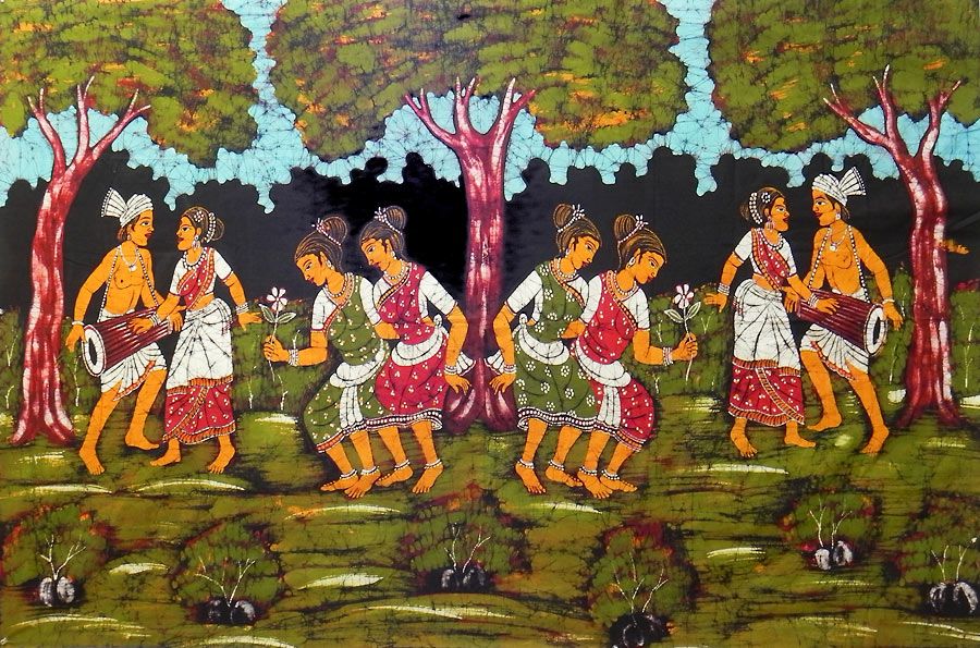 Santhal Dancers of India