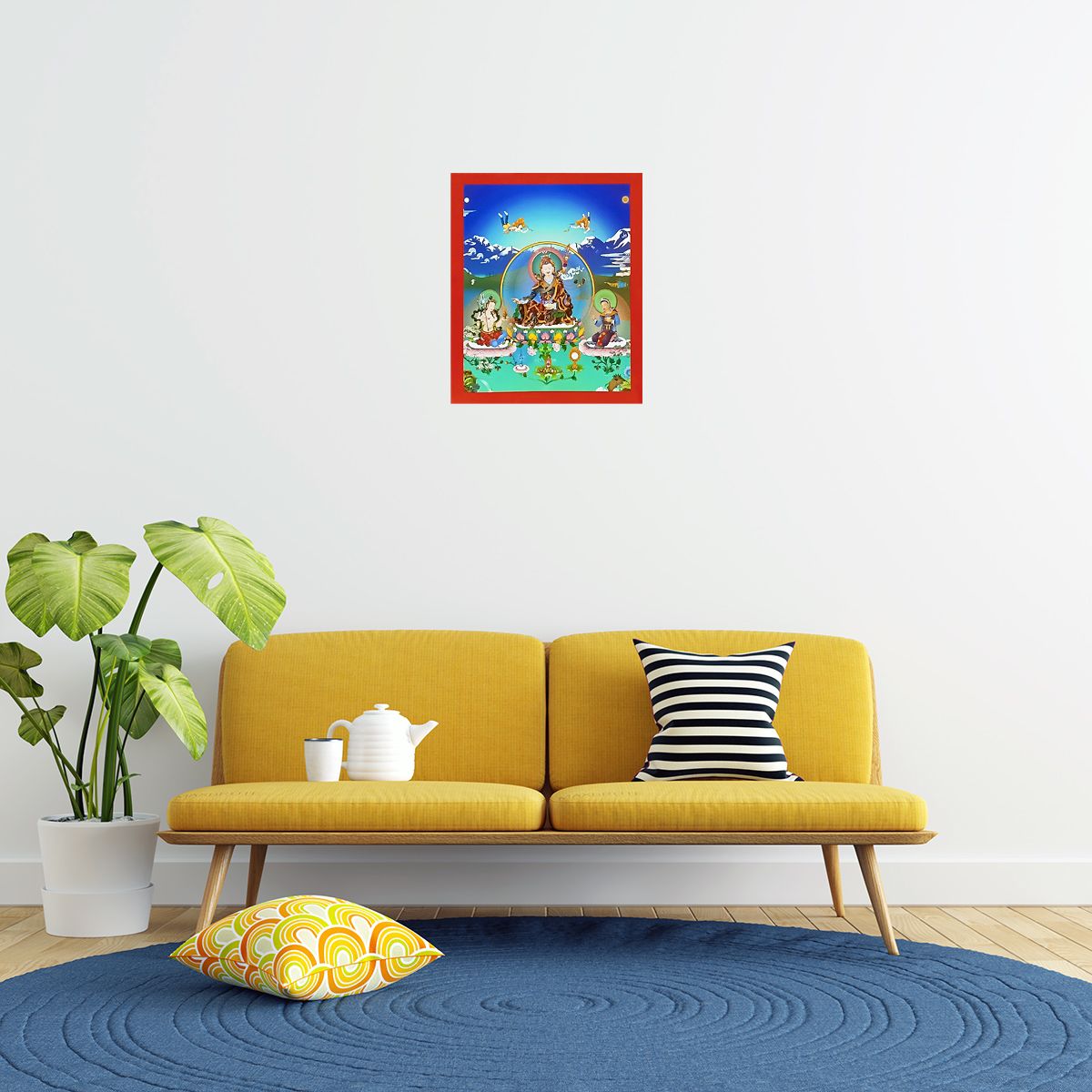 Guru Padmasambhava - Unframed Paper Thangka Poster