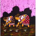 Village Women Sowing Paddy