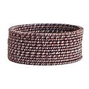 Brown with White Thread Bangles