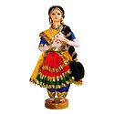 Bharatnatyam Dancer - Cloth Doll