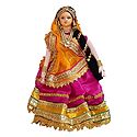 Rajasthani Woman - Cloth Doll