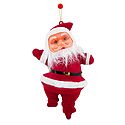 Hanging Red Santa Claus for Christmas Decoration