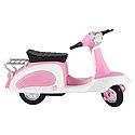 Pink with White Scooter - Acrylic Toy