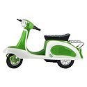 Green with White Acrylic Toy Scooter