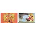 Panchamukhi Hanuman and Shanidev - Set of 2 Magnets
