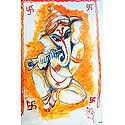 Ganesha Playing Shehenai