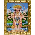 Lord Hanuman - Framed Picture