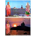 Vivekananda, Kanyakumari - Set of 2 Laminated Posters
