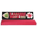 Flower Fragrance Incense Sticks and Incense Cones with Ceramic Holder and a Flower Candle