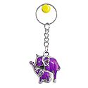 Acrylic Elephant Key Chain