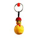Key Chain with Wooden Doll
