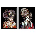 Set of 2 Krishna Posters