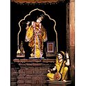 Krishna and Meerabai