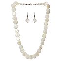 Shell Necklace in Ivory Color