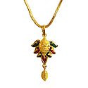 Gold Plated Chain with Pendant