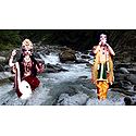 Bhagirath and Goddess Ganges Photo - Unframed Photo Print on Paper