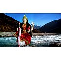 Goddess Ganges Photo - Unframed Photo Print on Paper