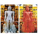 Maha Mastabhishekha of Sri Gomateshwara - Set of 2 Postcards