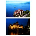 Le Chateau de Chillon, Switzerland - Set of 2 Postcards, Switzerland - Set of 2 Postcards