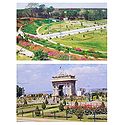 Brindavan Garden,Mysore - Set of 2 Postcards