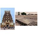 Sri Ranganatha Swamy Temple and Dunzeon, Srirangapatna  - Set of 2 Postcards