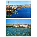 Grand Canal, Venice, Italy - Set of 2 Postcards