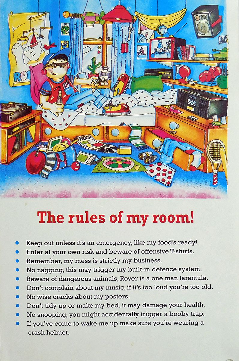 Rules of My Room - Poster