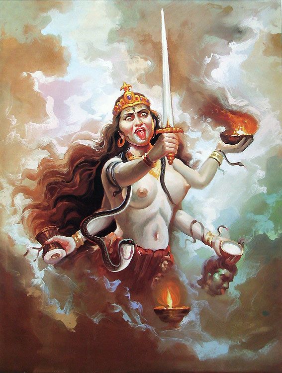 Goddess Kali.