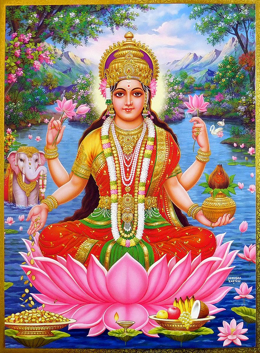 Goddess Lakshmi Poster