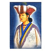 Nepali Lady - Painting on Cotton Cloth
