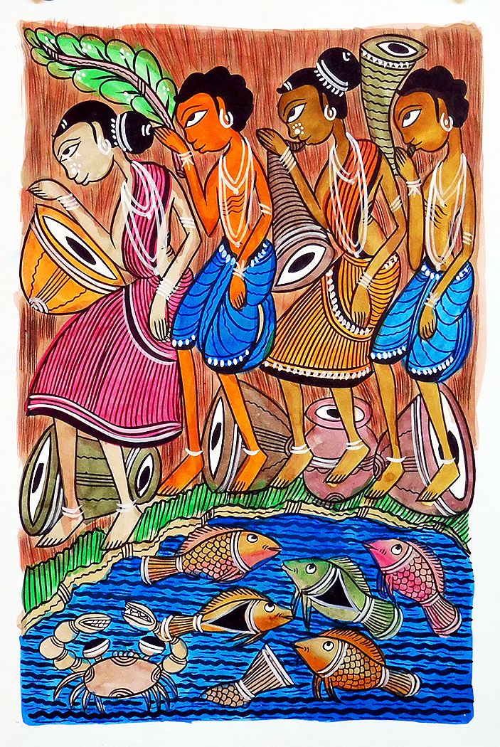 Tribal Art Paintings Tribal Art Paintings