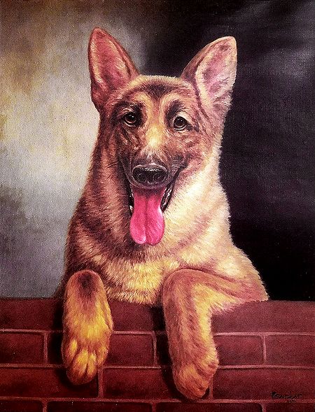 German Shepherd Dog  - Poster