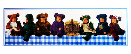 Cute Babies Dressed as Animals - Poster