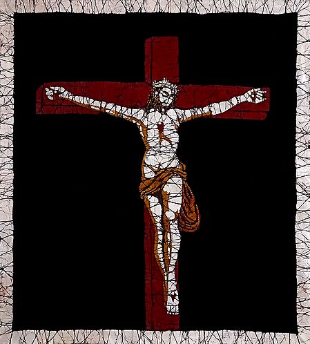 Jesus Christ - Batik Painting - Unframed