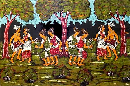 Santhal Dancers of India