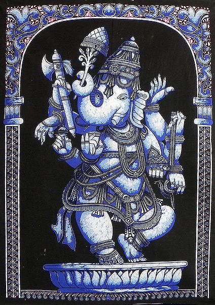 Lord Vinayak - Printed Batik
