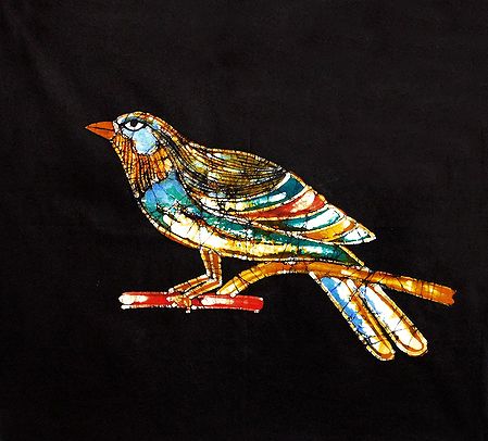 Colorful Bird - Batik Painting