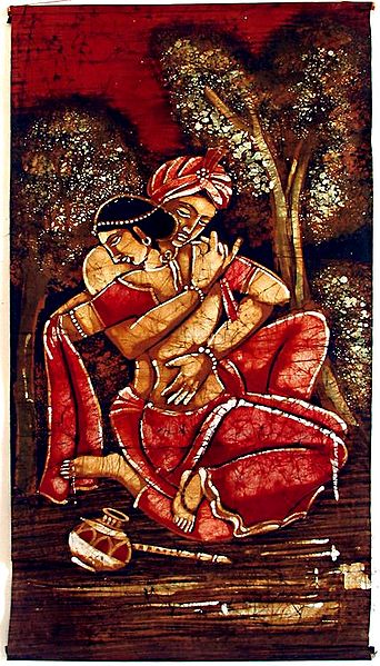 Lovers' Embrace - Wall Hanging