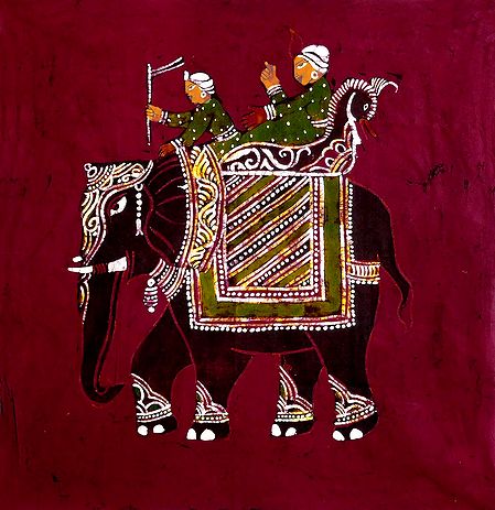 Royal Excursion - Batik Painting