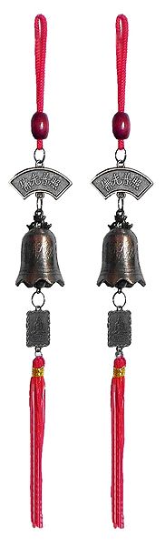 Pair of Buddhist Hanging Bell