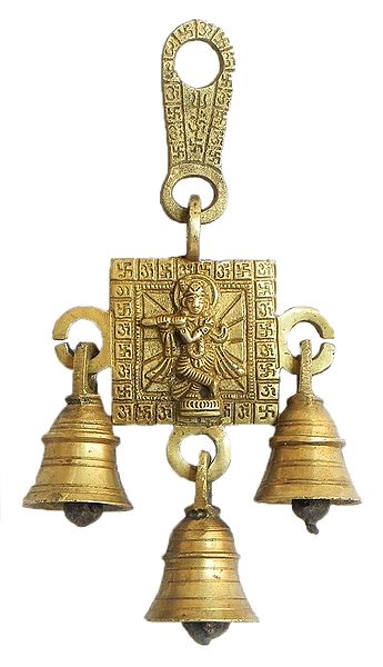 Hanging Bells with Krishna