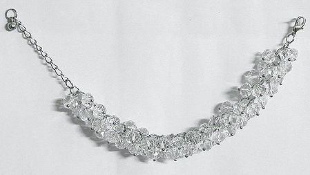 Crystal Bead Tennis Bracelet