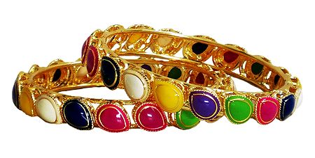 Pair of Gold Plated Bangles
