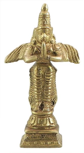 Standing Garuda - The Divine Vehicle of Vishnu