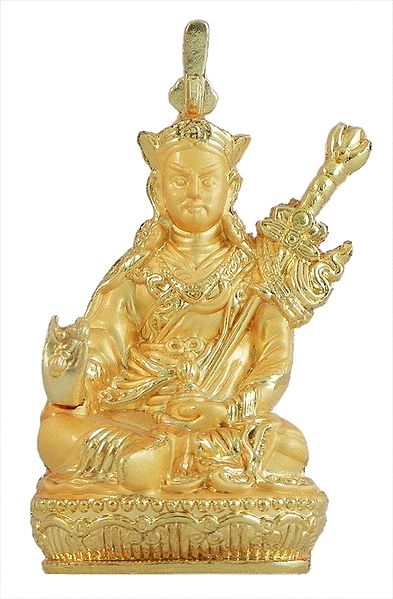 Gold Plated Padmasambhava - Guru Rinpoche
