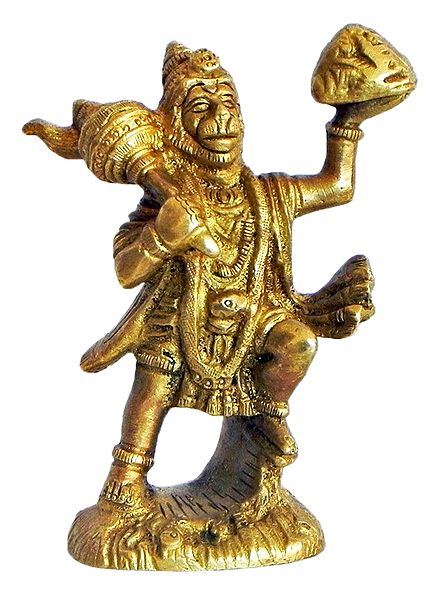 Hanuman Carrying Gandhamadan Parvat