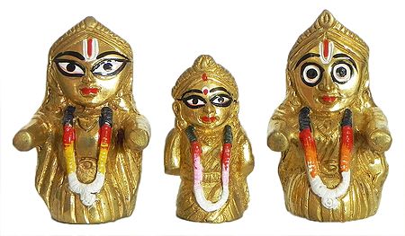Jagannath, Balaram and Subhadra