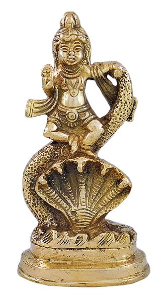 Kaliya Daman - Krishna Dancing on the Hood of Kaliya Nag