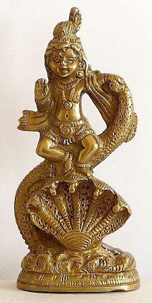 Kaliya Daman - Krishna Dancing on the Hood of Kaliya Nag